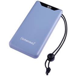 Intenso F10000 powerbanka 10000 mAh Quick Charge, Dodávka energie Li-Pol USB-A, USB-C® modrá Indikátor stavu