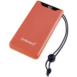 Intenso F10000 powerbanka 10000 mAh Quick Charge, Dodávka energie Li-Pol USB-A, USB-C® oranžová Indikátor stavu