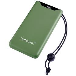 Intenso F10000 powerbanka 10000 mAh Quick Charge, Dodávka energie Li-Pol USB-A, USB-C® zelená Indikátor stavu