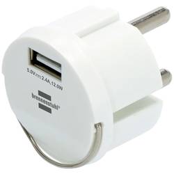 Brennenstuhl 1508110 USB nabíječka 12 W vnitřní, do zásuvky (230 V) Výstupní proud (max.) 2400 mA USB A Počet výstupů: 1 x