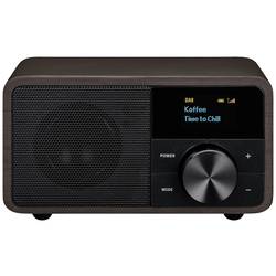 Sangean Genuine Mini DDR-7 stolní rádio DAB+, FM AUX, Bluetooth tmavě hnědá