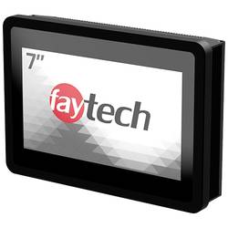 Faytech FT07TMCAPOB dotykový monitor Energetická třída (EEK2021): D (A - G) 17.8 cm (7 palec) 1920 x 1080 Pixel 16:9 10 ms HDMI™, DisplayPort, VGA, USB B,