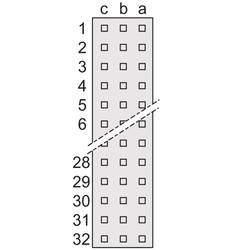 nVent SCHROFF 69001678 kolíková lišta 1 ks