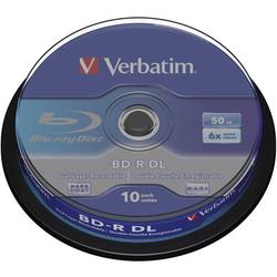 Verbatim 43746 Blu-ray BD-R DL 50 GB 10 ks vřeteno