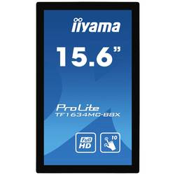 Iiyama ProLite TF1634MC-B8X LED monitor 39.6 cm (15.6 palec) 1920 x 1080 Pixel 16:9 25 ms IPS LED