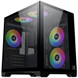 Xigmatek Aqua M midi tower PC skříň černá boční okno