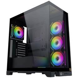 Xigmatek Endorphin Ultra midi tower PC skříň černá boční okno