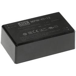 Mean Well MPM-45-12 AC/DC zdroj do DPS 12 V/DC 45 W