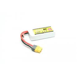 LemonRC akupack Li-Pol (modelářství) 7.4 V 1300 mAh Počet článků: 2 35 C Softcase XT60