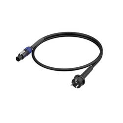 Neutrik 1036411 napájecí kabel černá 3 m