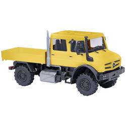 Busch 51080 H0 model nákladního vozidla Mercedes Benz Unimog u 5023, žlutá