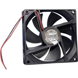 QuickCool QC9225B12H axiální ventilátor 12 V/DC 100.24 m³/h (d x š x v) 92 x 92 x 25 mm