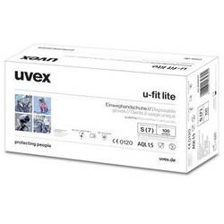 uvex u-fit lite 6059708 100 ks jednorázové rukavice Velikost rukavic: M EN 374