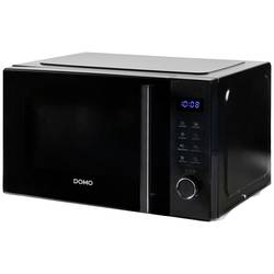 DOMO DO22301C mikrovlnná trouba černá 900 W funkce grilování, funkce časovače