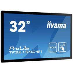 Iiyama ProLite TF3215MC-B2 dotykový monitor Energetická třída (EEK2021): F (A - G) 80 cm (31.5 palec) 1920 x 1080 Pixel 16:9 8 ms HDMI™, DisplayPort, VGA VA LCD