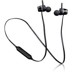 Lenco EPB-030BK sportovní špuntová sluchátka Bluetooth® černá headset, odolné vůči potu