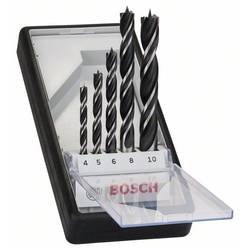 Bosch Accessories 2607010527 sada spirálových vrtáků do dřeva 5dílná 4 mm, 5 mm, 6 mm, 8 mm, 10 mm válcová stopka 1 sada