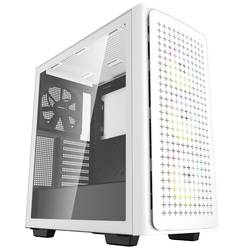 DeepCool DeepCool CK560 Midi-Tower - weiß midi tower PC skříň bílá 4 předinstalované LED ventilátory