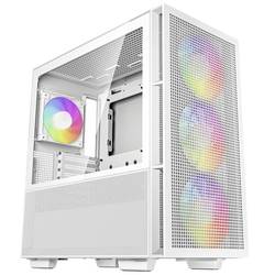 DeepCool CH560 midi tower PC skříň bílá 4 předinstalované LED ventilátory