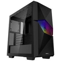 DeepCool DeepCool CYCLOPS Midi-Tower - schwarz midi tower PC skříň černá 1 předinstalovaný ventilátor