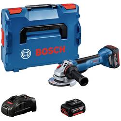 Bosch Professional GWS 18V-10 P 06019J4101 Akumulátorová úhlová bruska 125 mm, vč. 2x aku, vč. nabíječky, kufřík, 18 V, 5 Ah