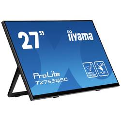 Iiyama ProLite T2755QSC-B1 dotykový monitor Energetická třída (EEK2021): D (A - G) 68.6 cm (27 palec) 2560 x 1440 Pixel 16:9 5 ms HDMI™, DisplayPort,