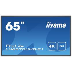 Iiyama Super Slim displej Digital Signage Energetická třída (EEK2021): G (A - G) 163.8 cm (64.5 palec) 3840 x 2160 Pixel 24/7 Android™, Funkce proti vzplanutí