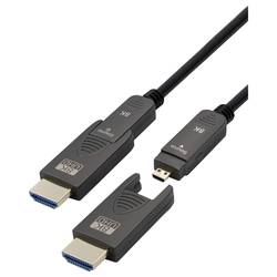 Maxtrack HDMI kabel 25 m černá C504-30ML 8K UHD HDMI kabel