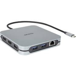 Dicota USB-C® dokovací stanice USB-C 10-in-1 Docking 8K HDMI PD Vhodné pro značky (dokovací stanice pro notebook): univerzální napájení USB-C®