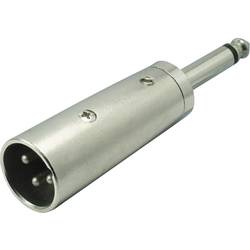 Kash KASH XLR adaptér XLR zástrčka - jack zástrčka 6,3 mm mono Pólů:3 1 ks