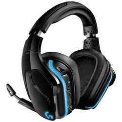 Logitech Gaming G935 Gaming Sluchátka Over Ear kabelová 7.1 Surround černá, RGB Redukce šumu mikrofonu regulace hlasitosti, Vypnutí zvuku mikrofonu, Vibrace