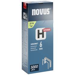 Novus Tools 042-0770 svorky z jemného drátu Typ 37 5000 ks Rozměry (d x š x v) 6 x 10.6 x 6 mm