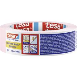 tesa PRECISION SENSITIVE 04333-00019-02 krepová lepicí páska Precizní krep® světle starorůžová (d x š) 50 m x 30 mm 1 ks