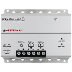 Western Co. WRM15 dualB-E solární regulátor nabíjení MPPT 12 V, 24 V 15 A