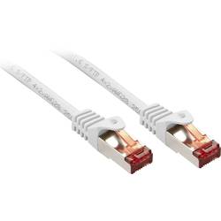 LINDY 47381 RJ45 síťové kabely, propojovací kabely CAT 6 S/FTP 0.50 m bílá 1 ks