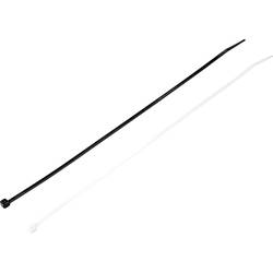 TRU COMPONENTS TC-12055476, TC-BT-300-3.6-NUVB, stahovací pásky, 3.6 mm, 300 mm, přírodní, černá, 400 ks