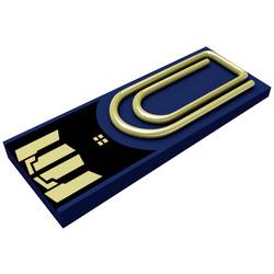 Xlyne clip/me TRUE DOCUMENT USB flash disk Bulk 8 GB modrá CA08OB002 USB 2.0