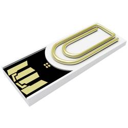 Xlyne clip/me TRUE DOCUMENT USB flash disk Bulk 8 GB bílá CA08IW002 USB 2.0