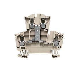 W-Series, Feed-through terminal, Double-tier terminal, Rated cross-section: Screw connection, Direct mounting WDK 2.5V 1022300000-100 Weidmüller 100 ks