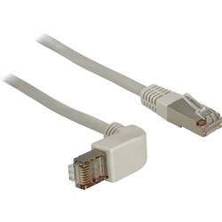 Delock 83515 RJ45 síťové kabely, propojovací kabely CAT 5e S/FTP 1.00 m šedá 1 ks