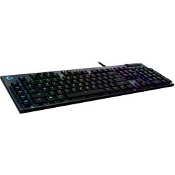 Logitech Gaming G815 LIGHTSPEED kabelový herní klávesnice US anglická, QWERTY černá