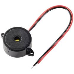 TRU COMPONENTS TC-10475816 piezo bzučák Hlučnost: 85 dB Napětí: 12 V/DC nepřerušovaný tón 1 ks