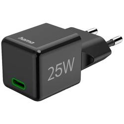 Hama 00201985 USB nabíječka 25 W vnitřní, do zásuvky (230 V) USB-C® zásuvka (nabíjení) Počet výstupů: 1 x USB Power Delivery (USB-PD)