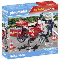 Playmobil® ACT!ON HEROES Požární motorka v místě nehody 71466