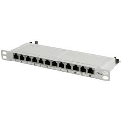 LogiLink NP0065 12 portů patch panel 254 mm (10) CAT 6A 0.5 U