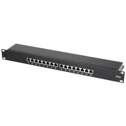 LogiLink NP0076 16 portů patch panel 483 mm (19) CAT 6A 1 U