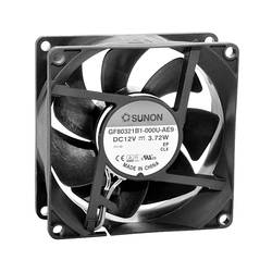 Sunon GF80321B1-000U-AE9 axiální ventilátor, 12 V/DC, 100.89 m³/h, (d x š x v) 32 x 80 x 80 mm, GF80321B1-000U-AE9