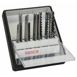 Bosch Accessories 2607010540 10dílná sada pilových plátků Robust Line Wood Expert, se stopkou T - - 1 sada