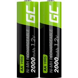 Green Cell HR6 akumulátor AA, Ni-MH, 2000 mAh, 1.2 V, 2 ks