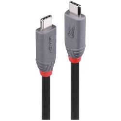 LINDY Kabel USB-C USB 4.0 USB-C ® zástrčka 0.80 m černá 36956